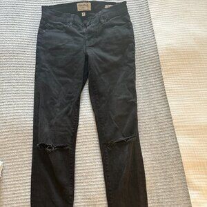 Frame Skinny Jeans Black